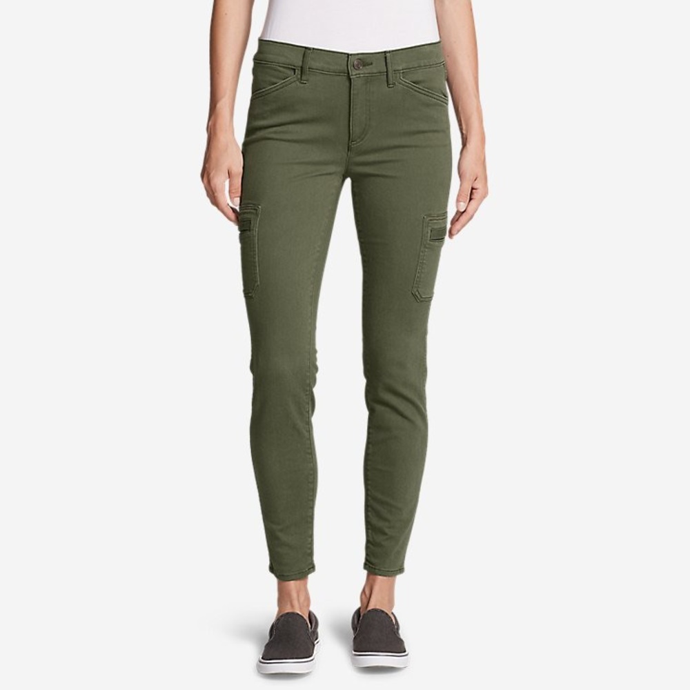 New Eddie Bauer Elysian skinny cargo pants